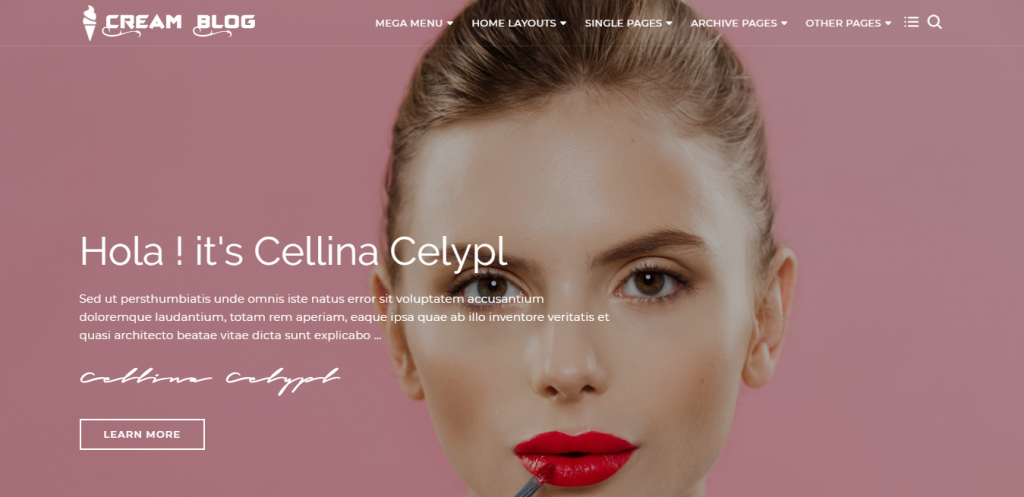 Cream Blog Theme Documentation 16 Cream Blog Theme Documentation 16