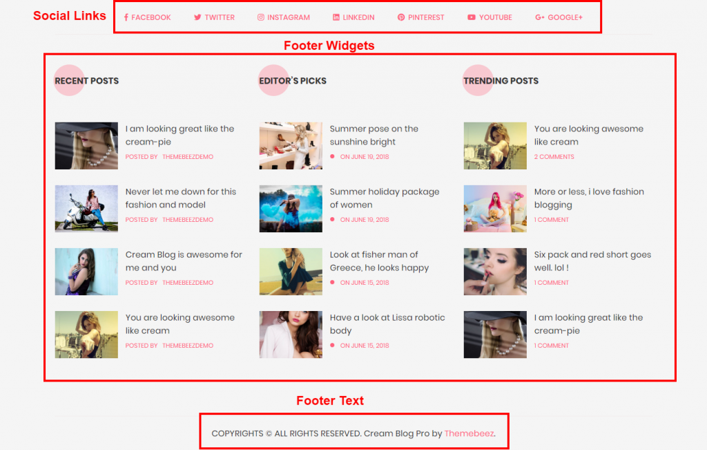 Cream Blog Theme Documentation 53 Cream Blog Theme Documentation 53