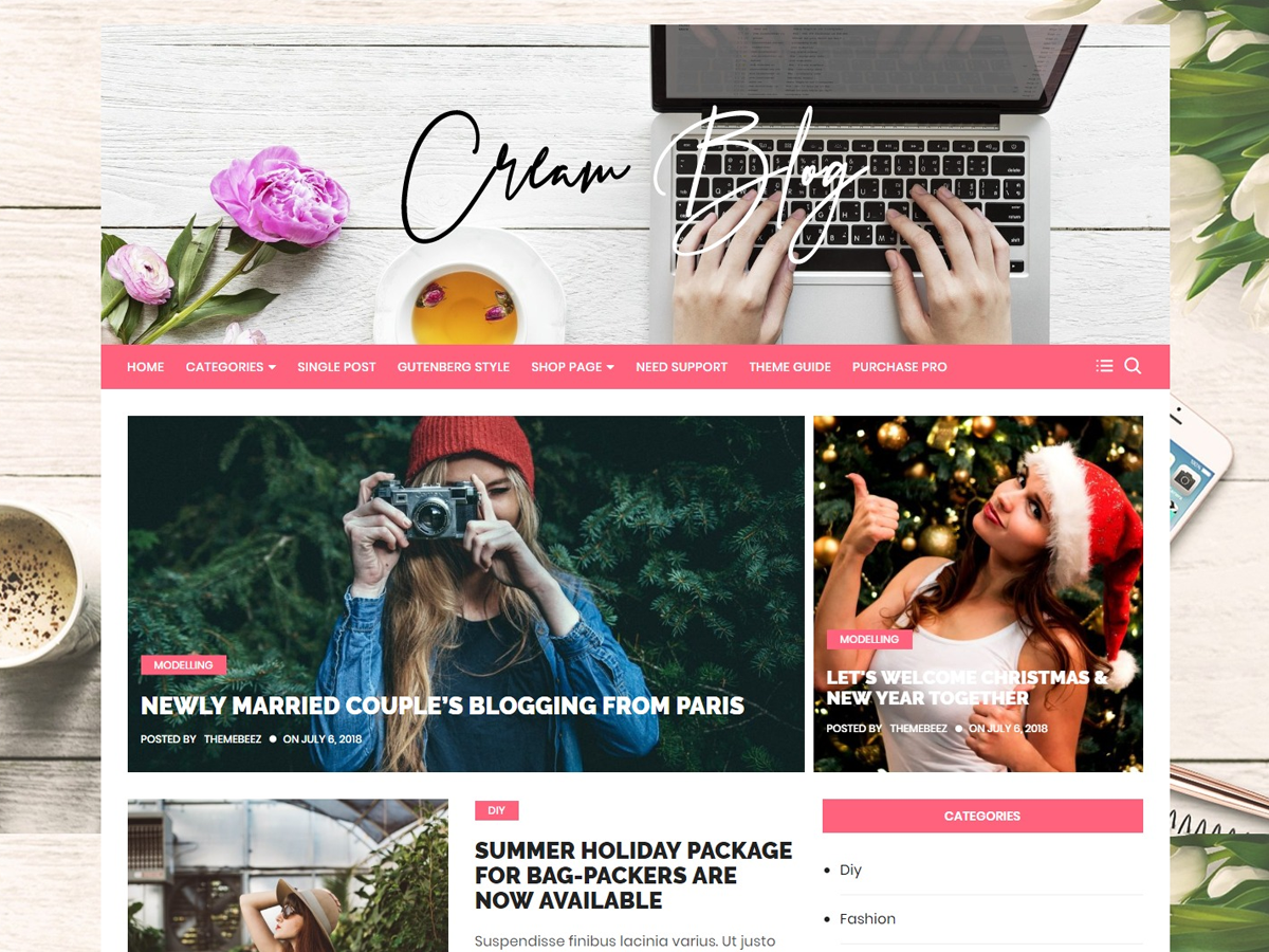 Best Free Gutenberg Compatible WordPress Themes 2020 1