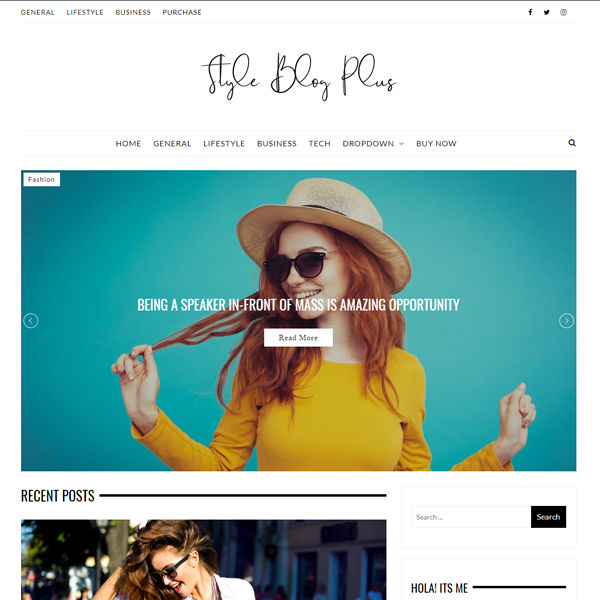 Style blog pro demos 1